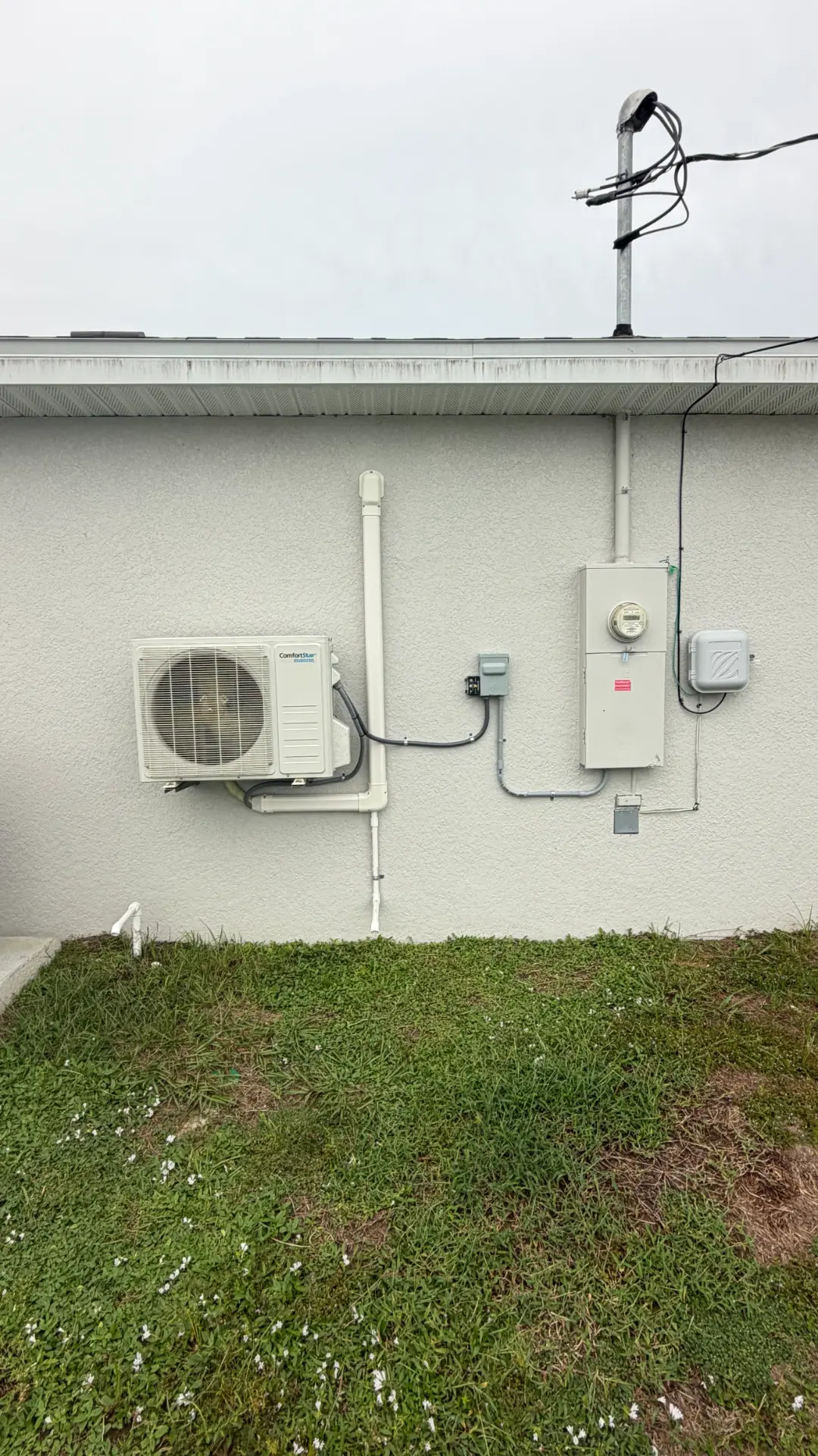 Clean line-set install